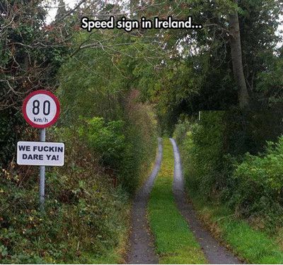 Funniest Memes speed-sign-in-ireland 13854