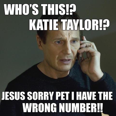 KatieTaylorLiamNeesonMeme