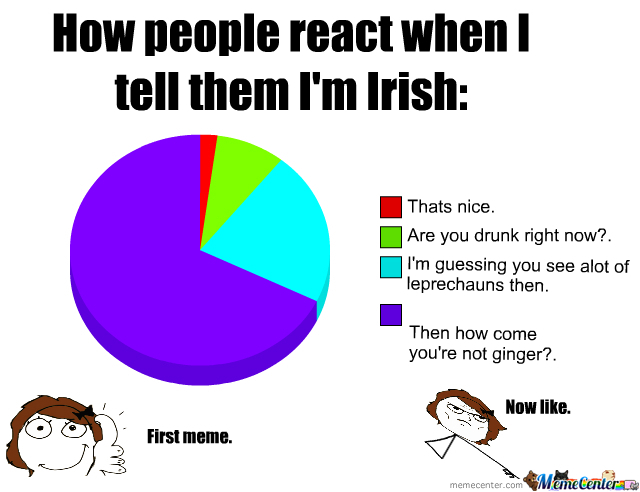 how-people-react-when-i-tell-them-im-irish o 377297