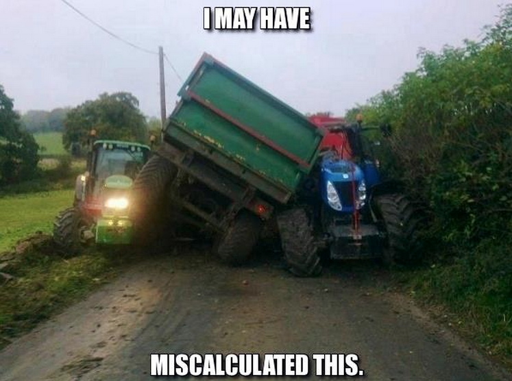 miscalculated
